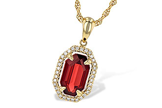 F199-60236: NECK 1.66 GARNET 1.75 TGW