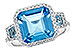 F199-62045: LDS RG 4.40 TW BLUE TOPAZ 4.60 TGW