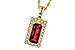 F282-28400: NECK 1.80 GARNET 1.95 TGW