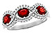 F282-31145: LDS WED RG 1.10 TW RUBY 1.35 TGW (6x4MM RUBY)