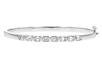 F283-21136: BANGLE 2.00 TW EMERALD CUTS