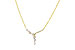 F283-24764: NECKLACE 1.22 TW FANCY CUT DIAMONDS (18")