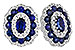 F283-26618: EARR 1.77 TW SAPPHIRE 2.24 TGW (5x3MM SAPP)