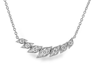 F284-09300: NECKLACE .36 TW