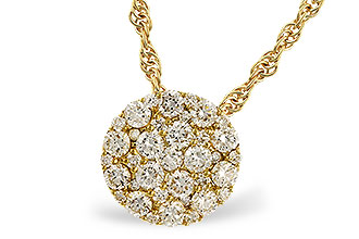 F284-09318: NECKLACE .50 TW