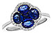 F284-10264: LDS RG 1.72 TW SAPPHIRE 1.87 TGW