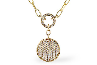 F284-11109: NECKLACE .92 TW (17")