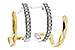 F284-12918: EARRINGS .12 TW