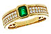 F284-15709: LDS RG .42 EMERALD .75 TGW (5x4MM EM)