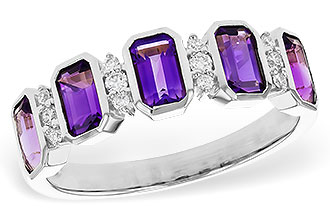 F284-17482: LDS RG 1.18 TW AMETHYST 1.30 TGW