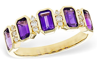 F284-17482: LDS RG 1.18 TW AMETHYST 1.30 TGW