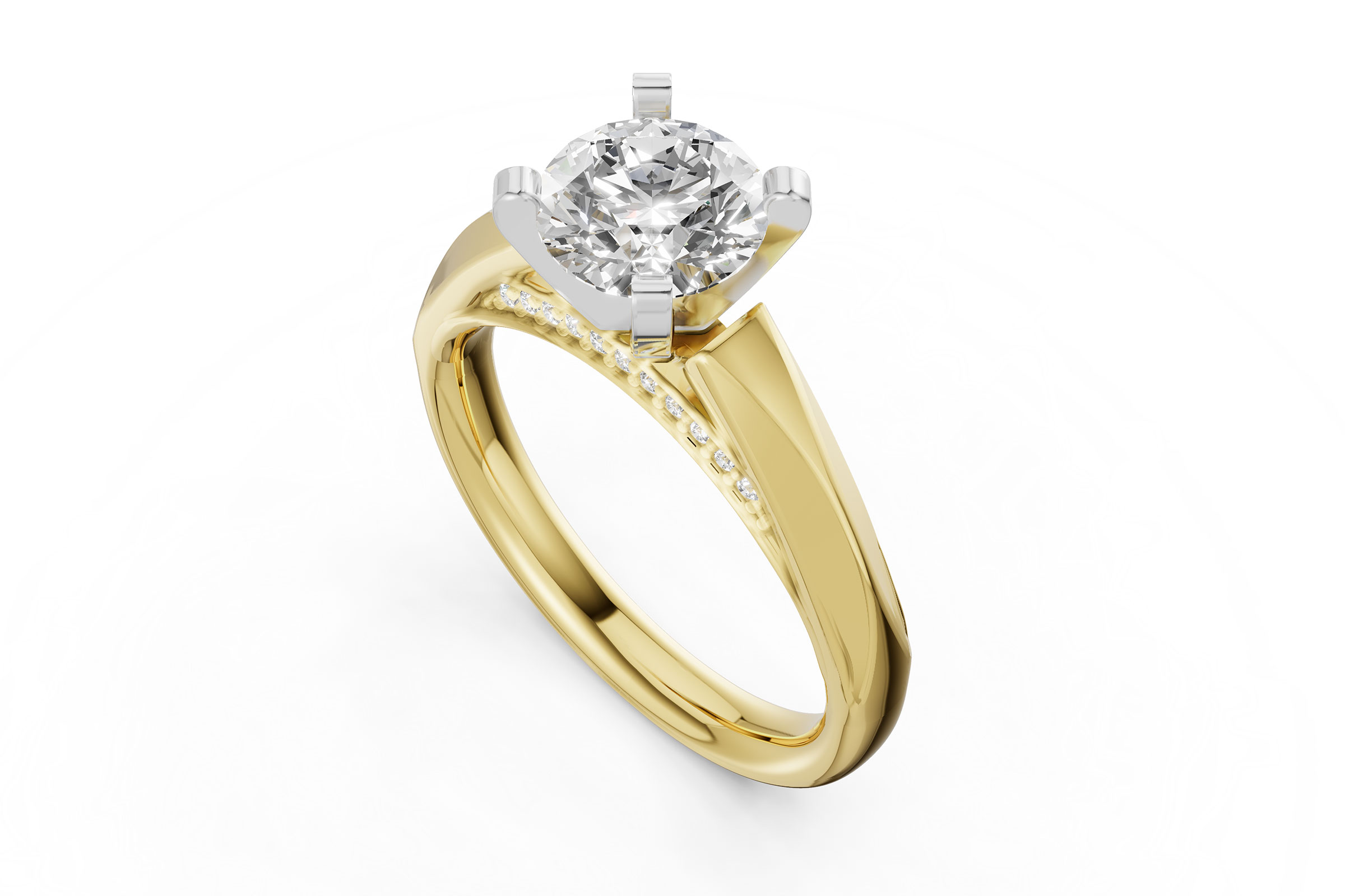 F285-01091: LDS SEMI DIA RG .08 TW