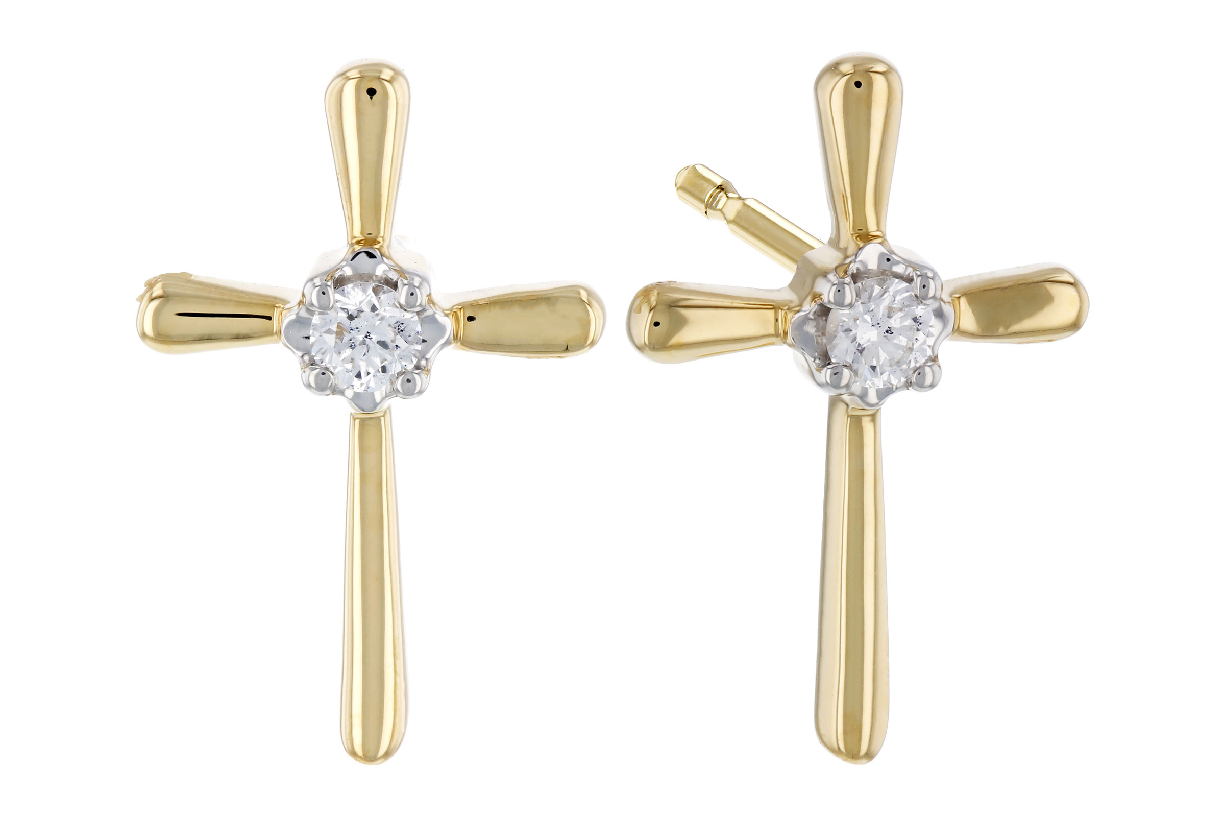F285-01118: EARRINGS .04 TW
