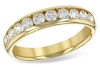 G102-32973: LDS WED RG .75 TW (10 STONES)