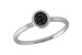 G194-16600: LDS DIA RG .08 BLK DIAS TW