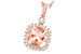 G195-92954: NECK 1.09 MORGANITE 1.26 TGW (7MM MORG)