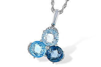G198-64809: NECK 4.01 BLUE TOPAZ 4.06 TGW