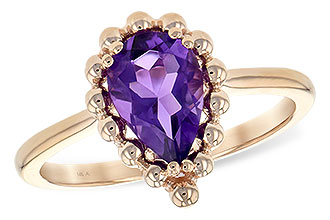 G198-67518: LDS RING 1.06 CT AMETHYST