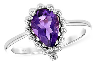 G198-67518: LDS RING 1.06 CT AMETHYST