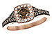G199-59336: LDS RG .40 BROWN DIA CTR .70 TW