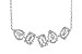 G282-31109: NECK .15 TW BAGUETTES .55 TW (18")