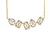 G282-31109: NECK .15 TW BAGUETTES .55 TW (18 INCHES)