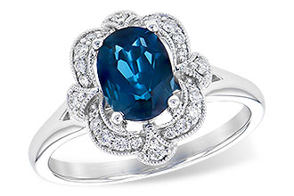 G282-33845: LDS RG 1.35 LONDON BLUE TOPAZ 1.50 TGW