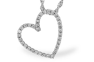 G283-22036: NECKLACE .12 TW