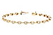 G283-22945: BRACELET .90 TW BAGUETTE