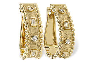 G283-24773: EARRINGS .09 BAG .18 TW