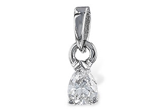 G284-11118: PENDANT .14 PEAR SHAPE