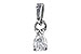 G284-11118: PENDANT .14 PEAR SHAPE