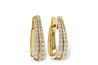 G284-12073: EARRINGS 1.00 TW