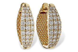 G284-12082: EARRINGS 2.00 TW