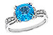 G284-12973: LDS RG 2.48 BLUE TOPAZ 2.70 TGW (8MM BT)