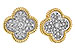 G284-13873: EARRINGS .50 TW