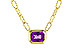 G284-14800: NECKLACE .82 AMETHYST (18")