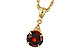 G284-15654: NECK 1.46 GARNET 1.47 TGW (7MM RD)