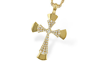 G284-15673: NECKLACE .36 TW