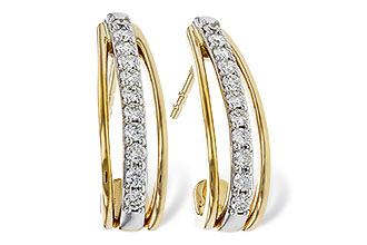 G284-16545: EARRINGS .40 TW