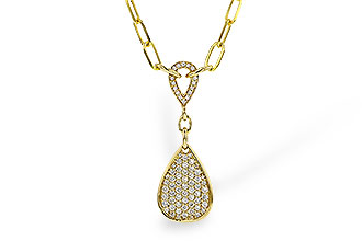 G284-16573: NECKLACE .66 TW (17")