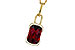 G285-00209: NECK 4.30 GARNET 4.45 TGW (12x8MM GAR)