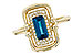 G285-00218: LDS RG .84 LONDON BLUE TOPAZ .96 TGW (8x4MM LBT)