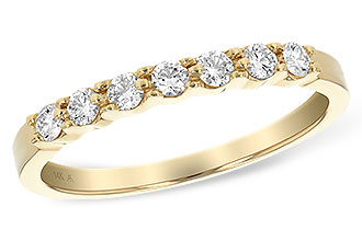 H102-32982: LDS DIA WED RG .25 TW (7 STONES)