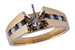H105-97491: LDS SEMI DIA RG .24 SAPH .38 TGW
