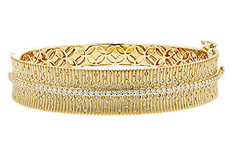 H194-09327: BANGLE BRACELET 1.94 TW (54x63 MM)