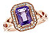 H196-83891: LDS RG 1.42 AMETHYST 1.53 TGW