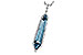 H199-54782: NECK 3.47 LONDON BLUE TOPAZ 3.70 TGW