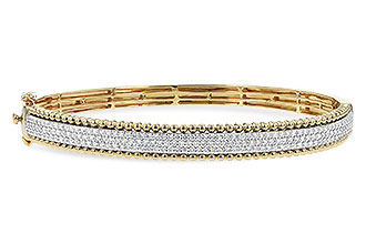 H199-60191: BANGLE BRACELET 1.45 TW