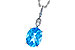 H199-62082: NECK 2.84 BLUE TOPAZ 2.87 TGW (10x8MM BT)